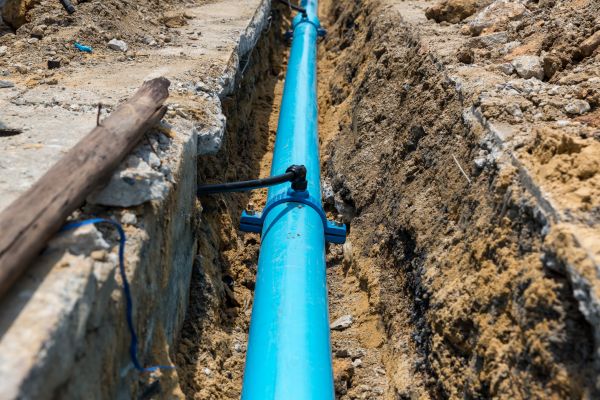 Water Main Installation in Lima