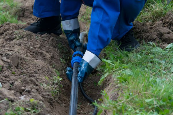 Burst Water Line Repair in Lima